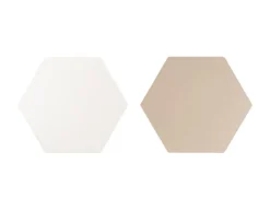 Hexagon Two Tone Tea Coaster
