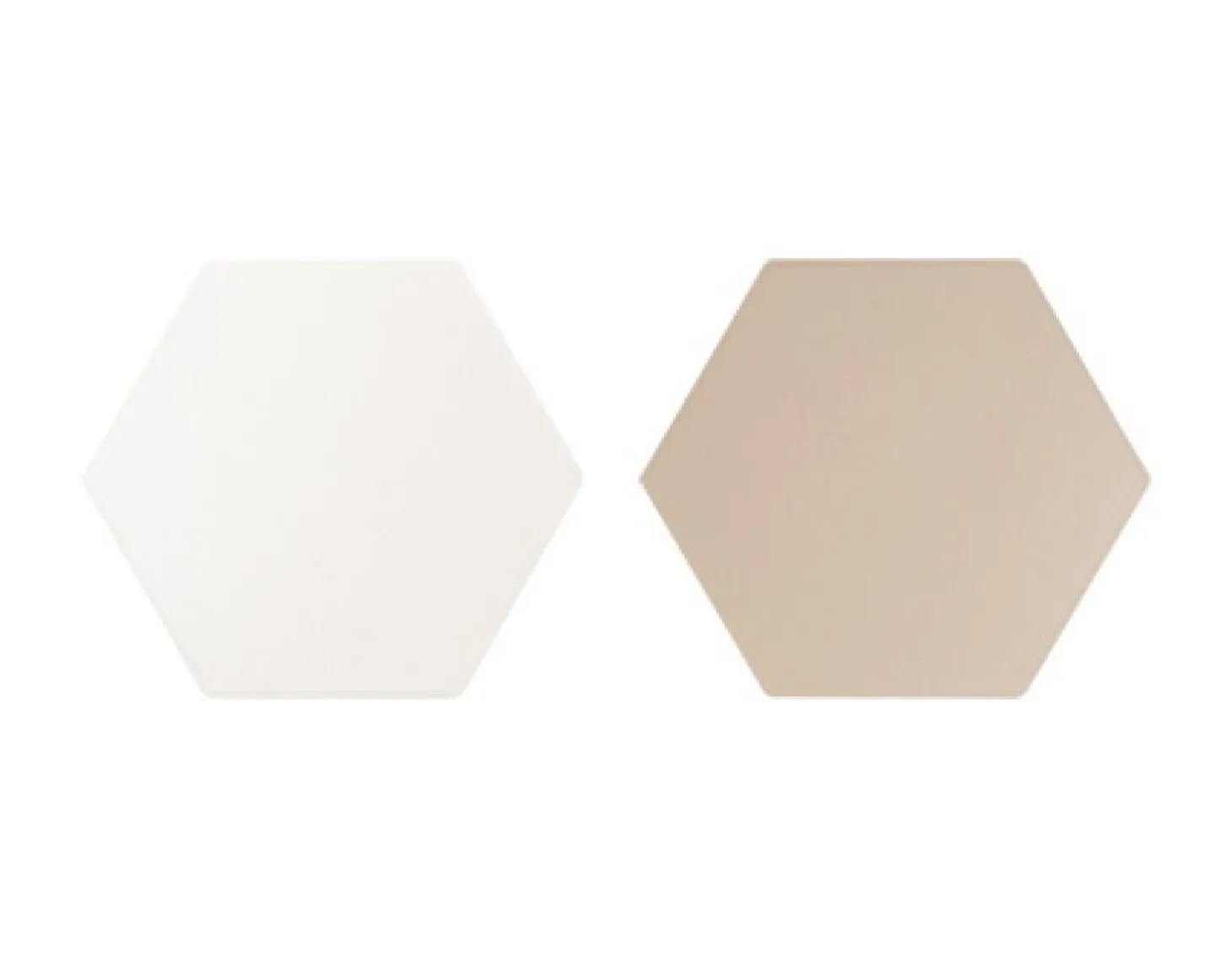 Hexagon Two Tone Tea Coaster