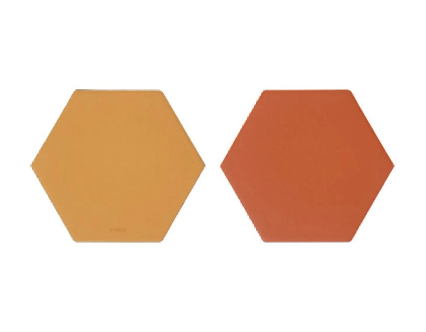 Hexagon Two Tone Tea Coaster