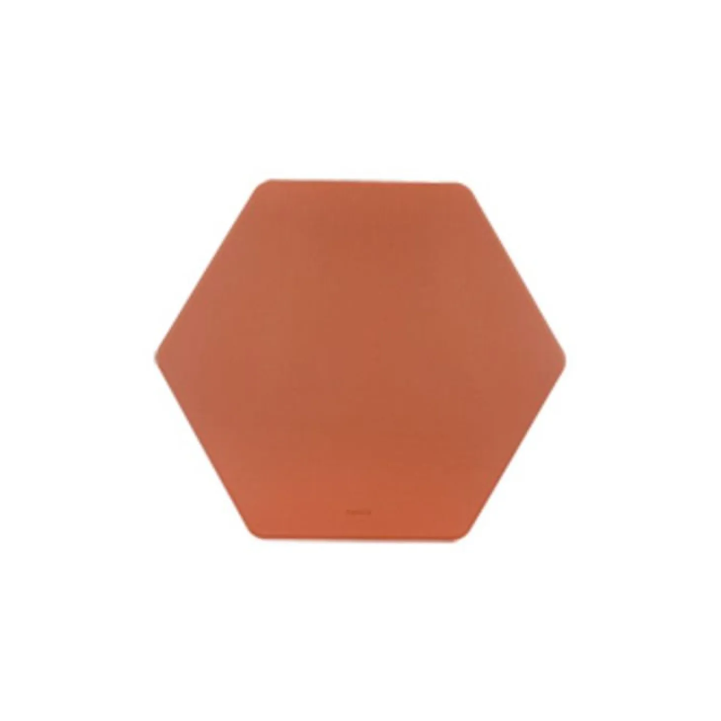 Hexagon Vegan Leather Mouse Pad