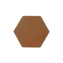 Hexagon Vegan Leather Mouse Pad