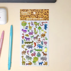 Hologram Animal PVC Sticker