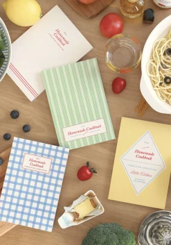 Homemade Cookbook Recipe Journal