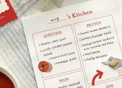 Homemade Cookbook Recipe Journal
