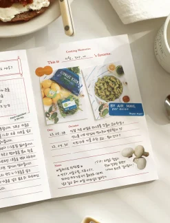 Homemade Cookbook Recipe Journal