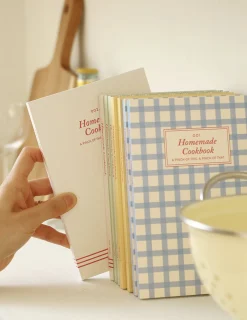 Homemade Cookbook Recipe Journal