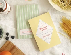 Homemade Cookbook Recipe Journal