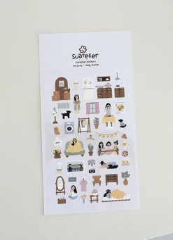 Home Vlog Deco Sticker