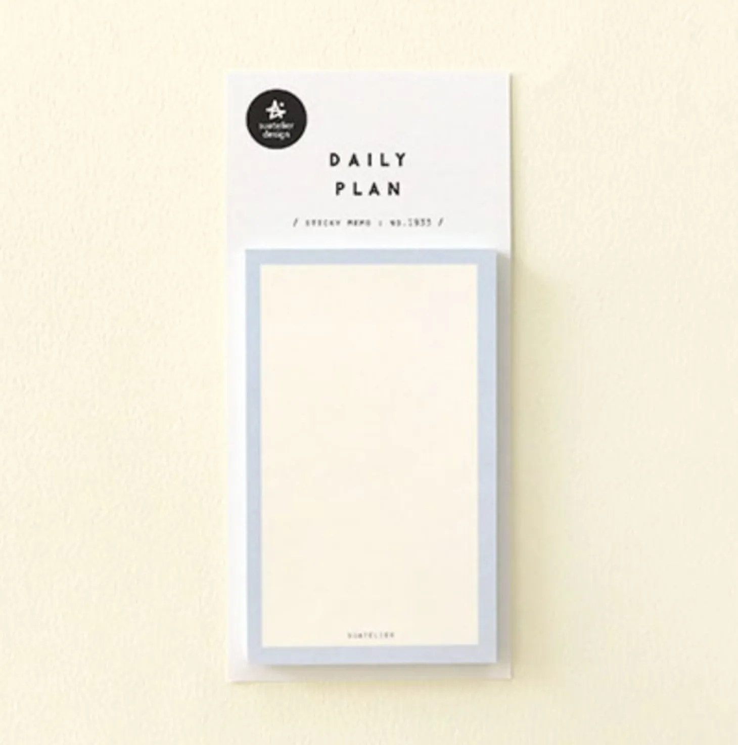 Hot Vanilla Daily Plan Sticky Note