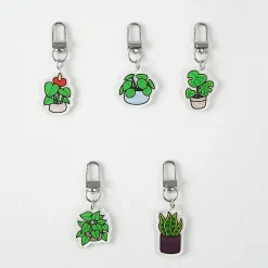 Houseplant Acrylic Key Ring