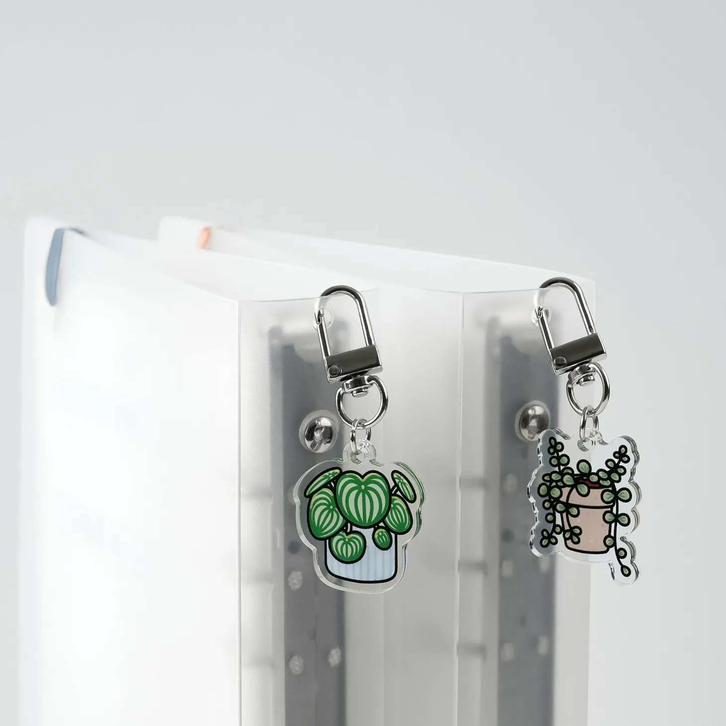 Houseplant Acrylic Key Ring