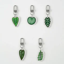 Houseplant Acrylic Key Ring