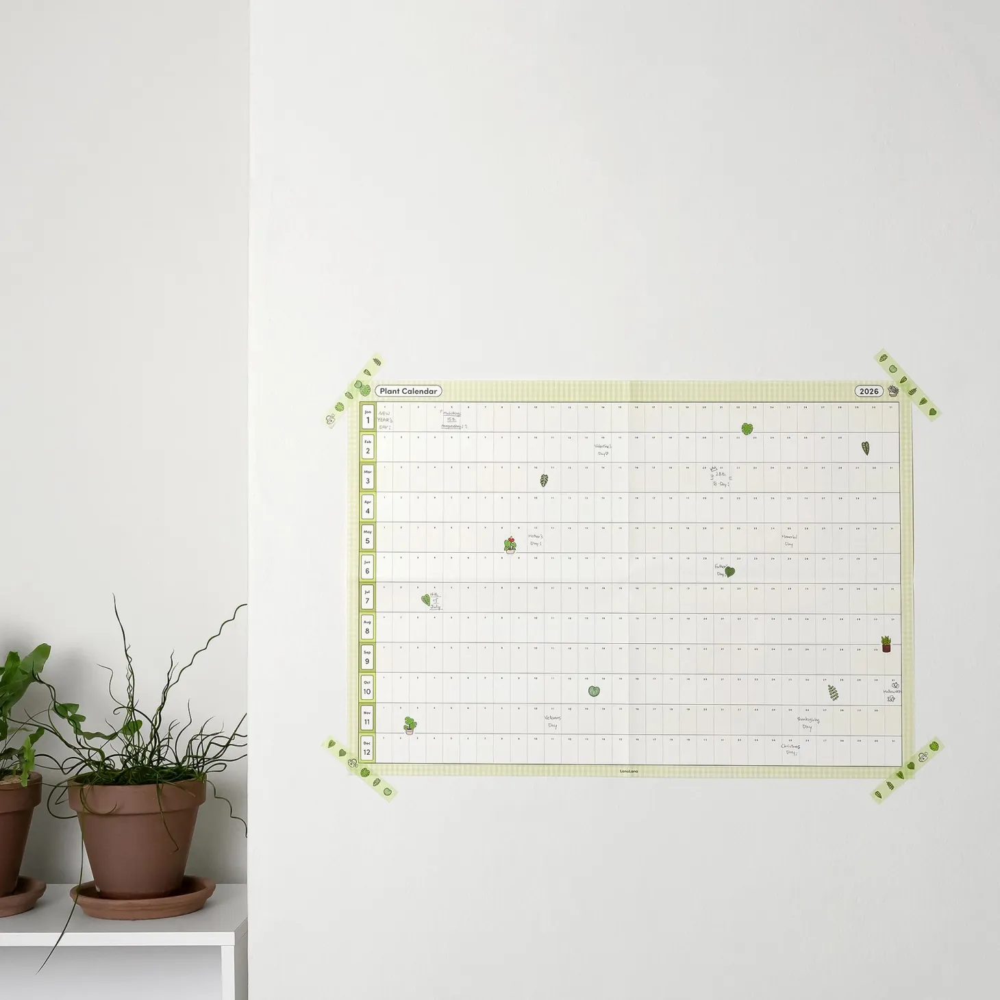 Houseplant Deco Sticker