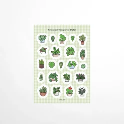 Houseplant Deco Sticker