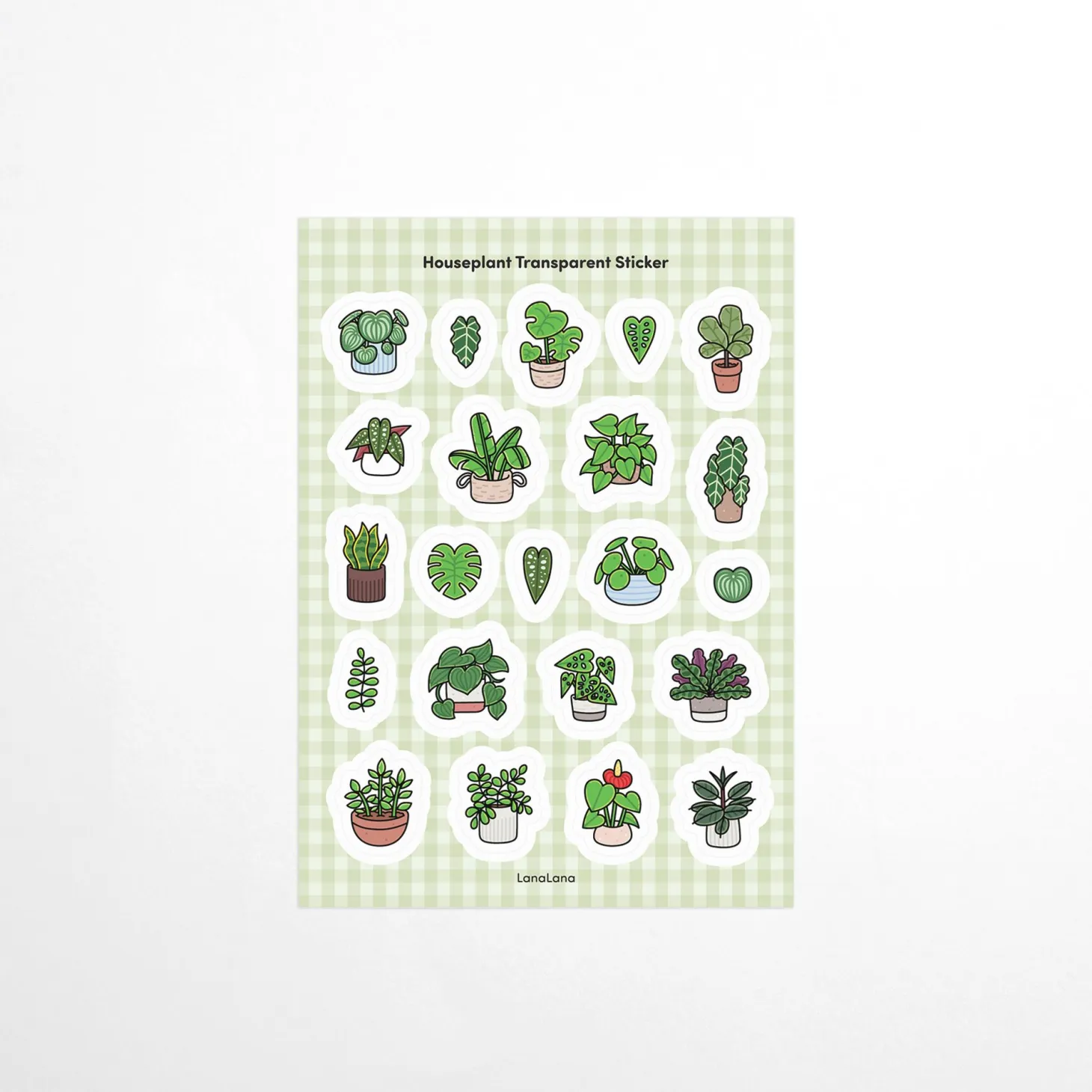 Houseplant Deco Sticker