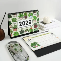 2026 Houseplant Large Spiral Calendar