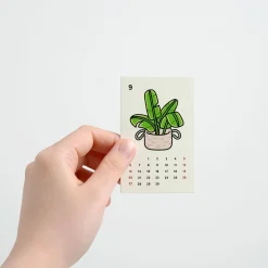 2026 Houseplant Mini Calendar Sheets