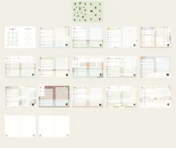 2026 Houseplant Quarterly Weekly Planner