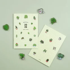 2026 Houseplant Quarterly Weekly Planner