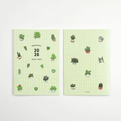 2026 Houseplant Quarterly Weekly Planner