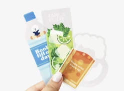 Illustration Clear Bookmark