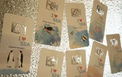 I Love Sea Bookmark