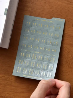 Inner Leather Index Sticker