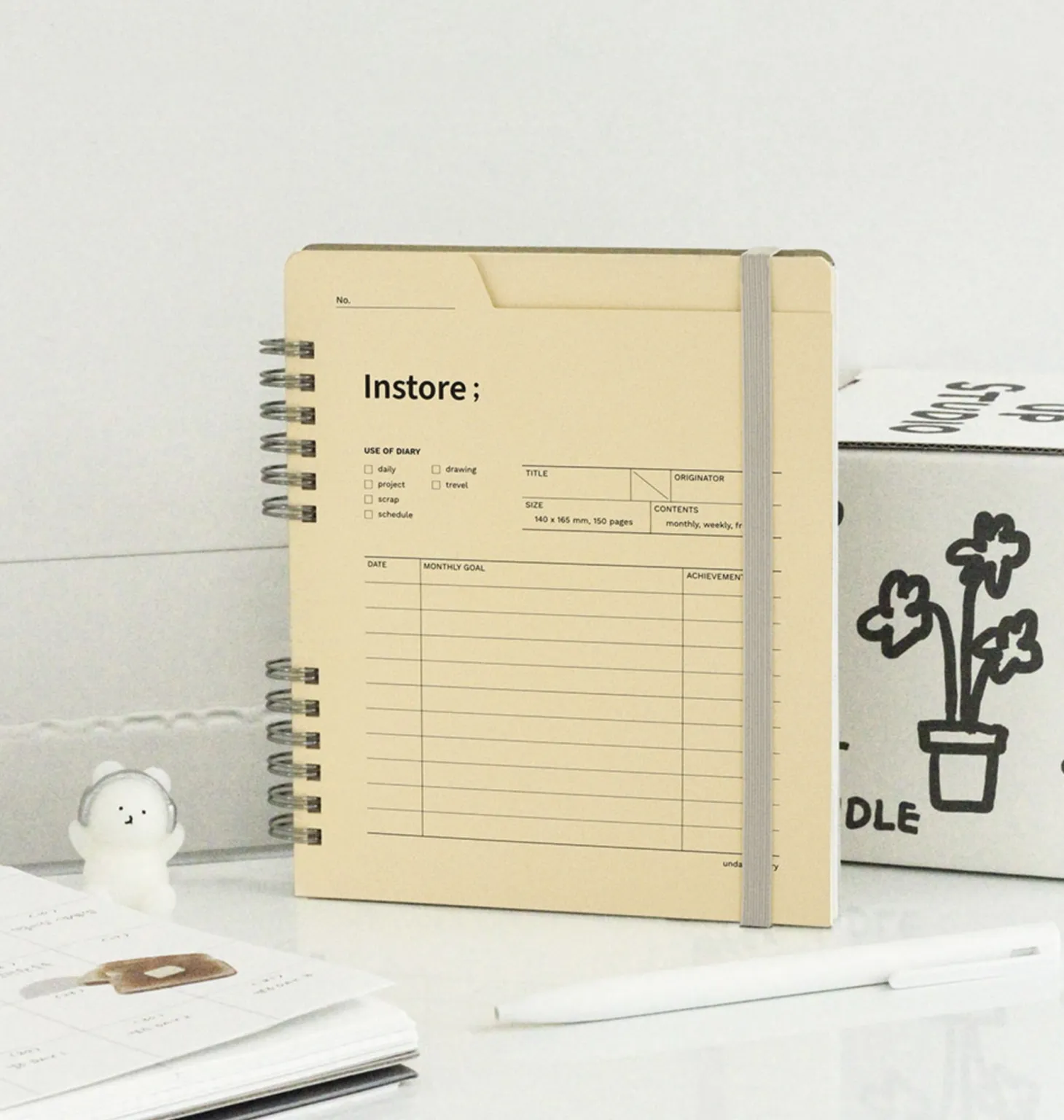 In Store Semi Year Weekly Planner