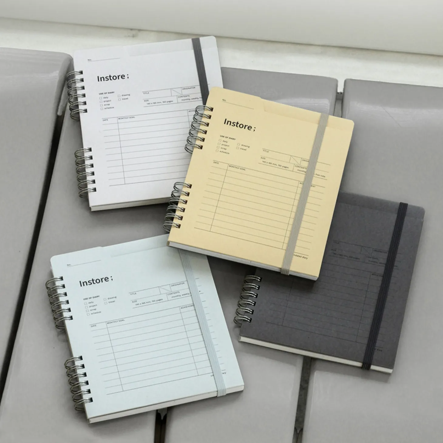 In Store Semi Year Weekly Planner