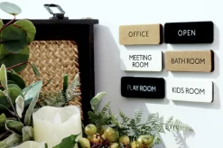 Ivory Basic Door Sign