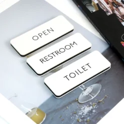 Ivory Basic Door Sign