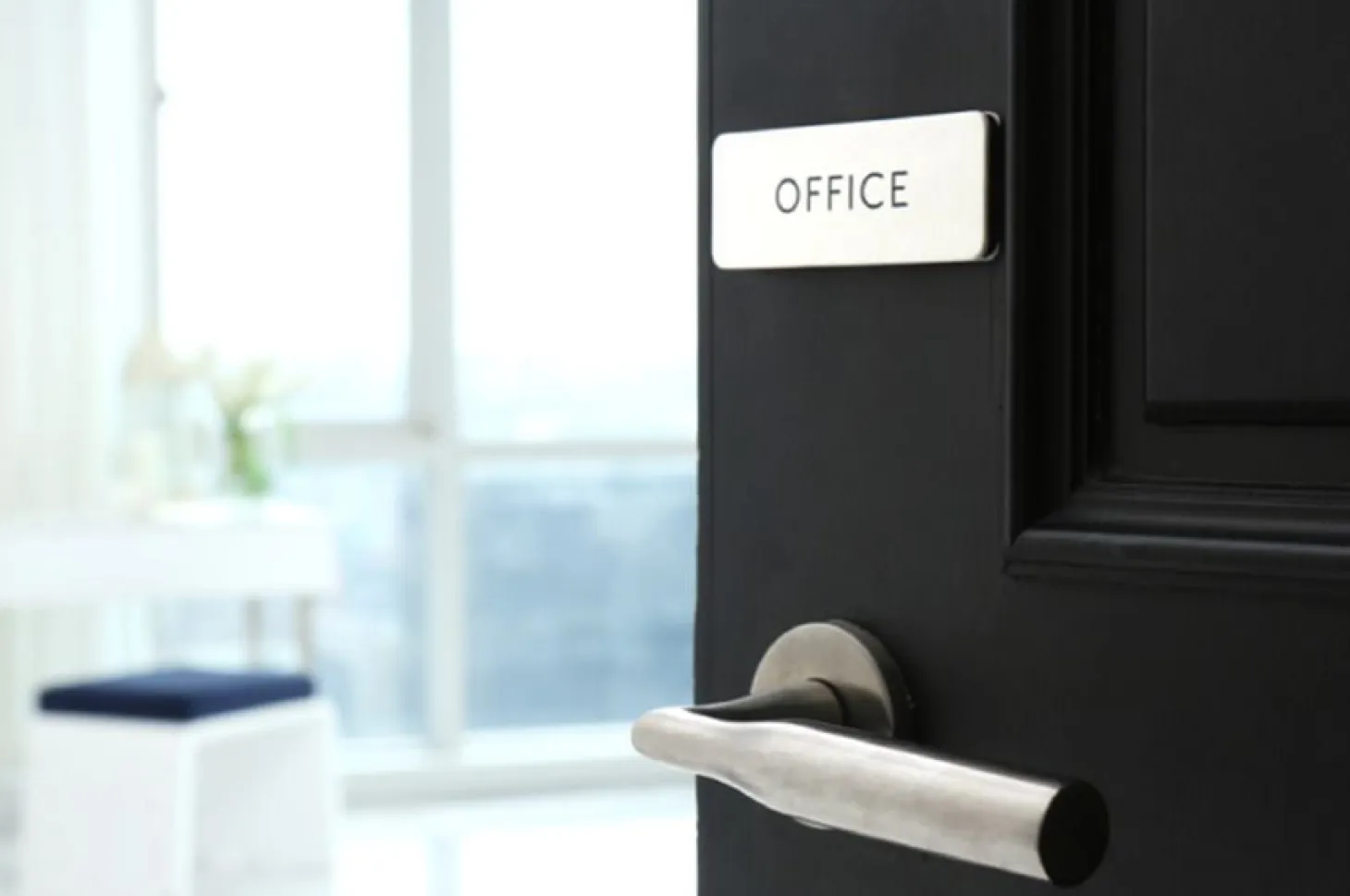 Ivory Basic Door Sign