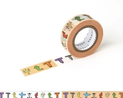 JAM JAM Alphabet Masking Tape (O-Z, Numbers)