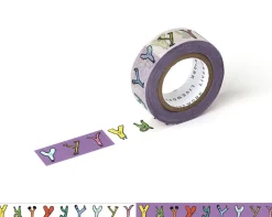 JAM JAM Alphabet Masking Tape (O-Z, Numbers)