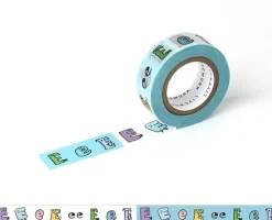JAM JAM Alphabet Masking Tape (A-N)