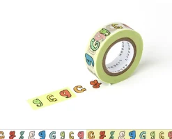 JAM JAM Alphabet Masking Tape (A-N)