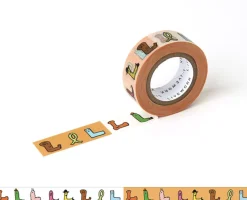 JAM JAM Alphabet Masking Tape (A-N)