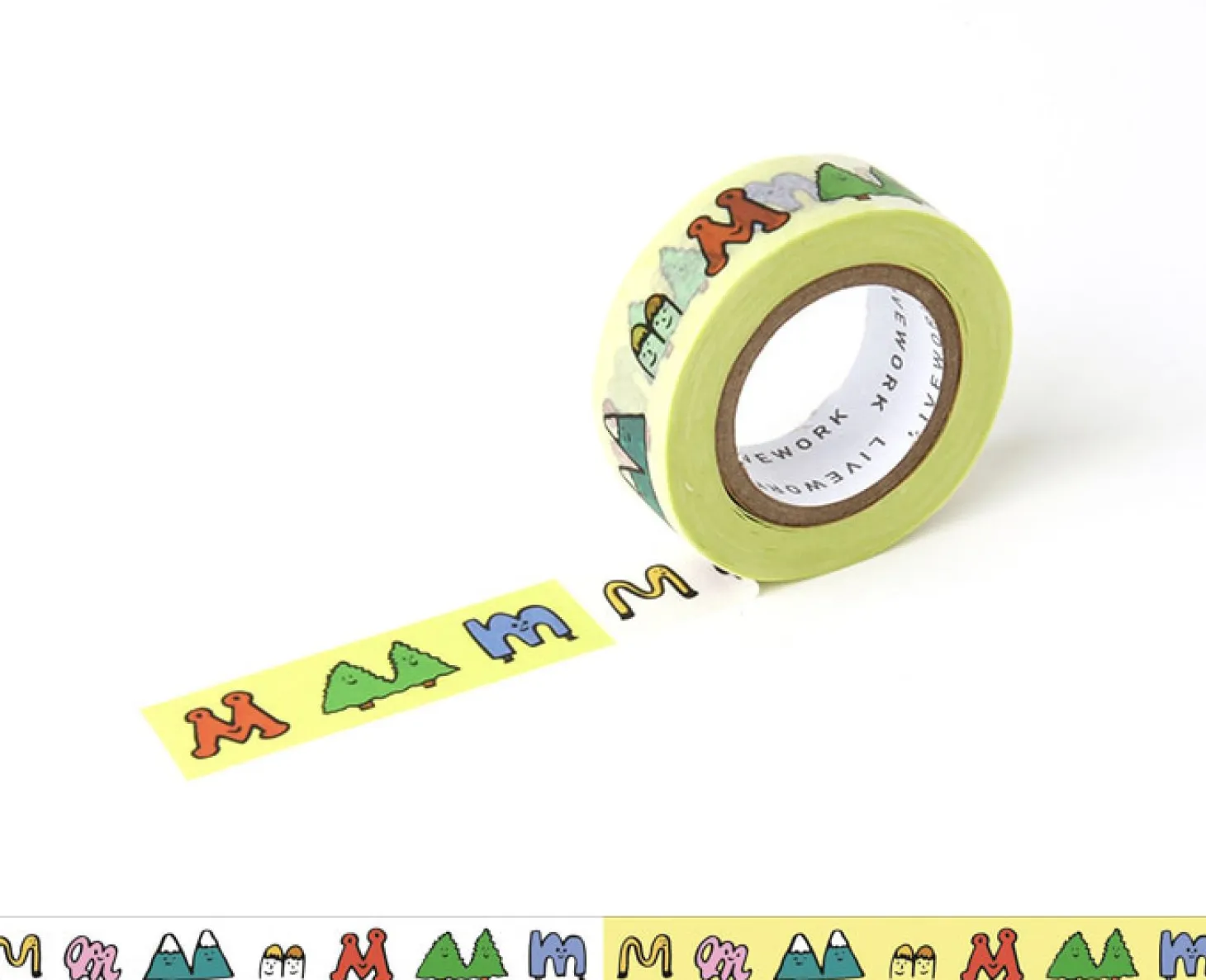 JAM JAM Alphabet Masking Tape (A-N)