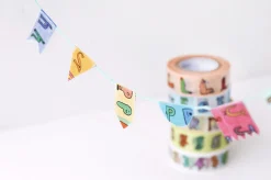JAM JAM Alphabet Masking Tape (A-N)