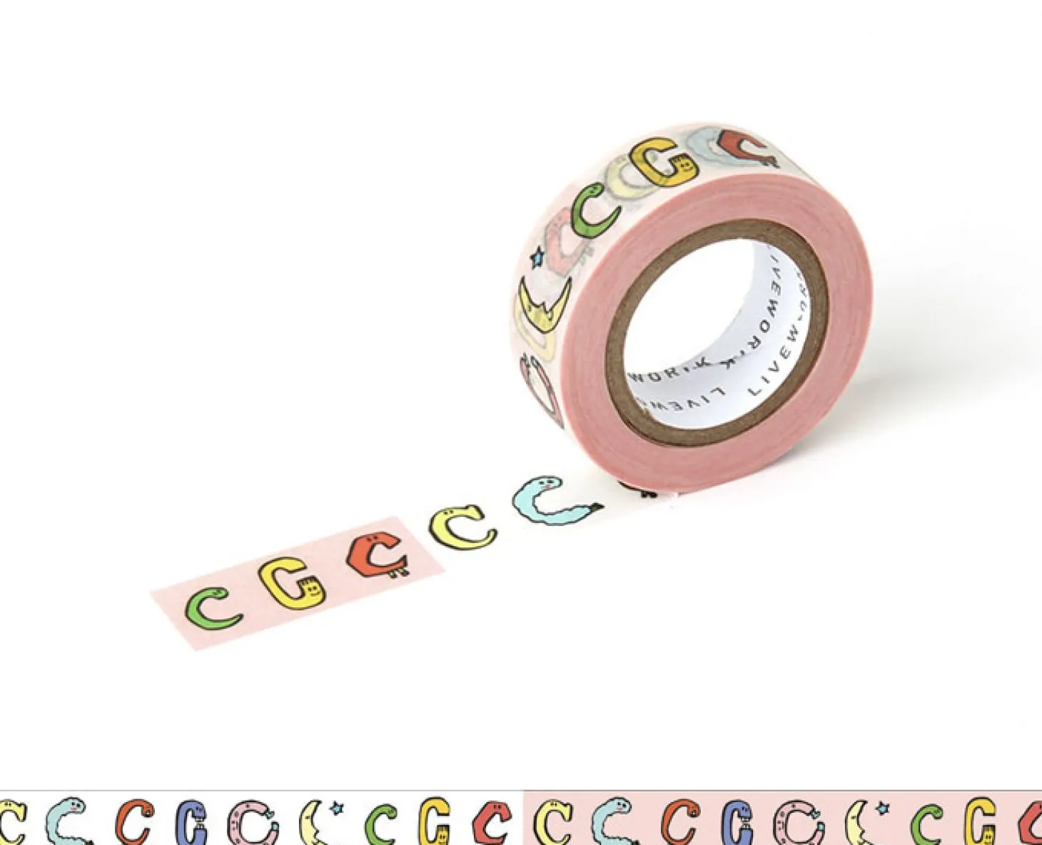 JAM JAM Alphabet Masking Tape (A-N)
