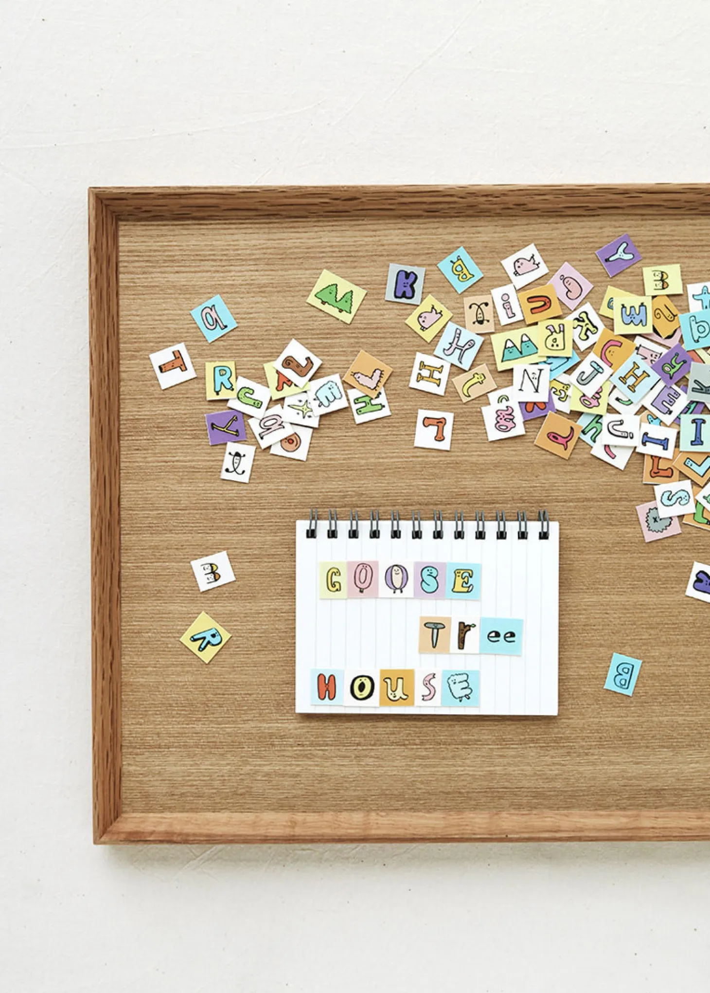 JAM JAM Alphabet Masking Tape (A-N)