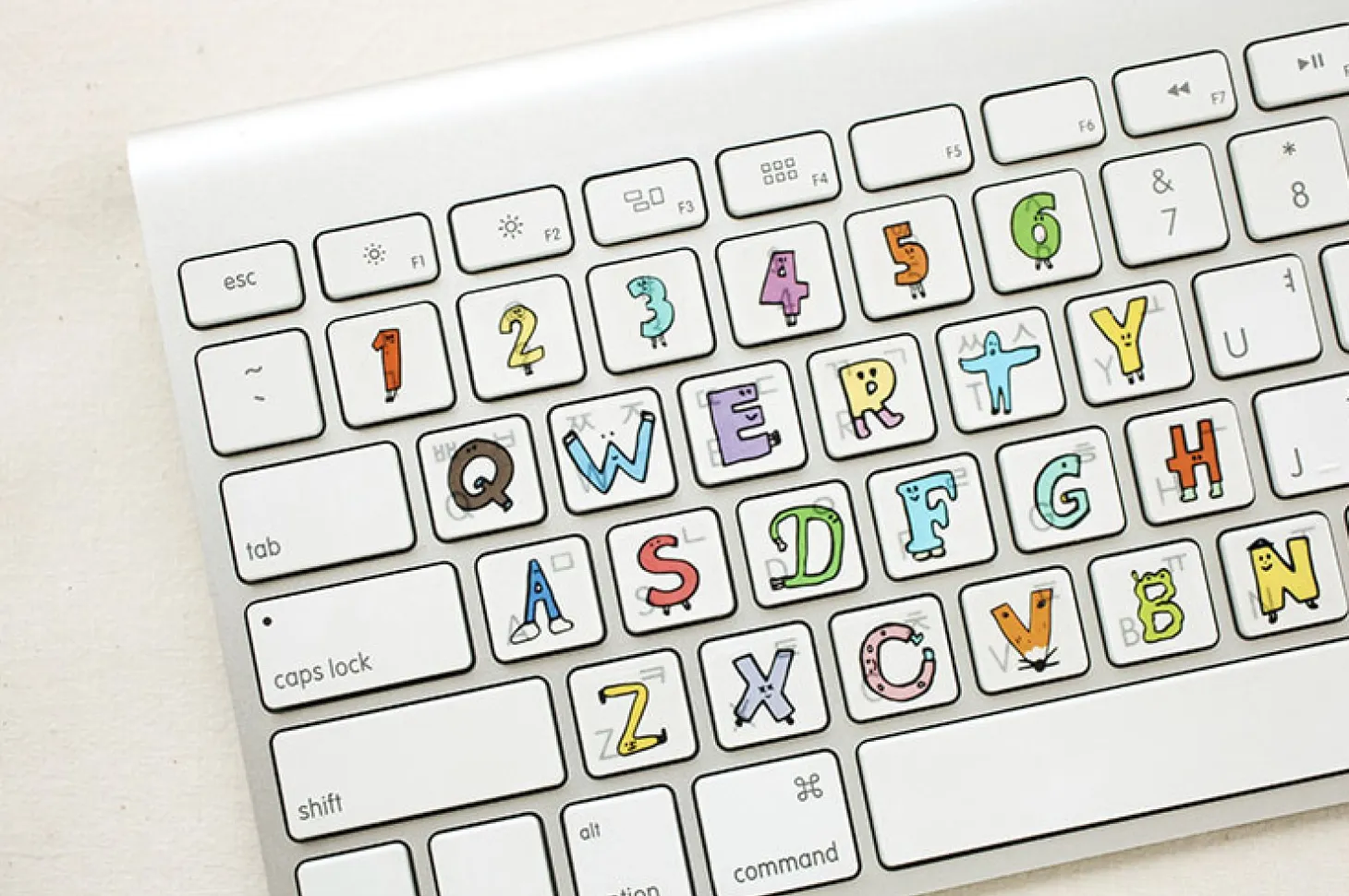 JAM JAM Alphabet Masking Tape (A-N)