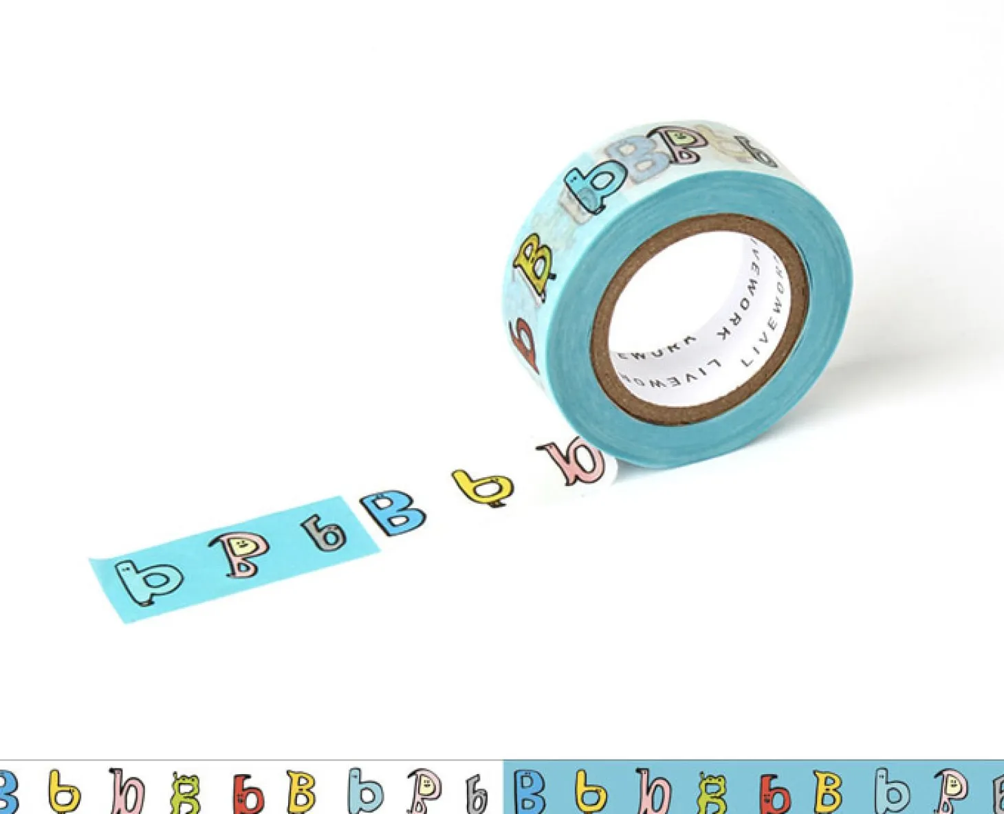 JAM JAM Alphabet Masking Tape (A-N)