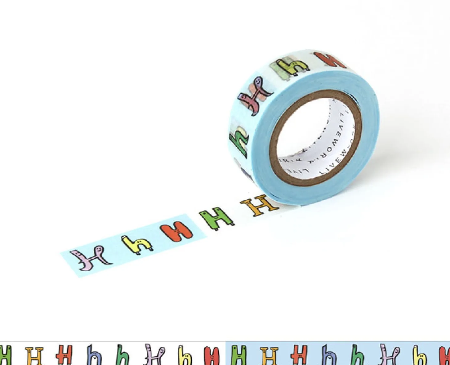 JAM JAM Alphabet Masking Tape (A-N)