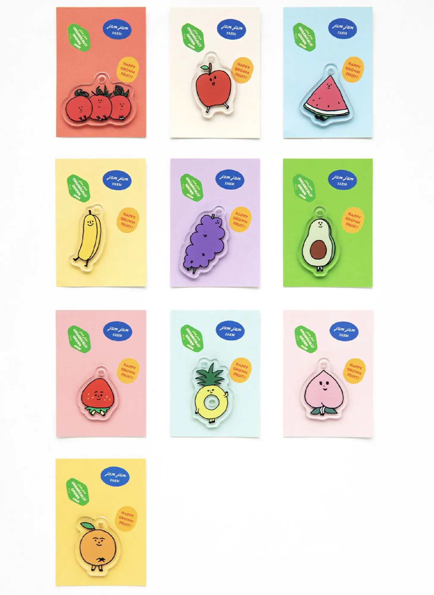 JAM JAM Fruit Ball Chain