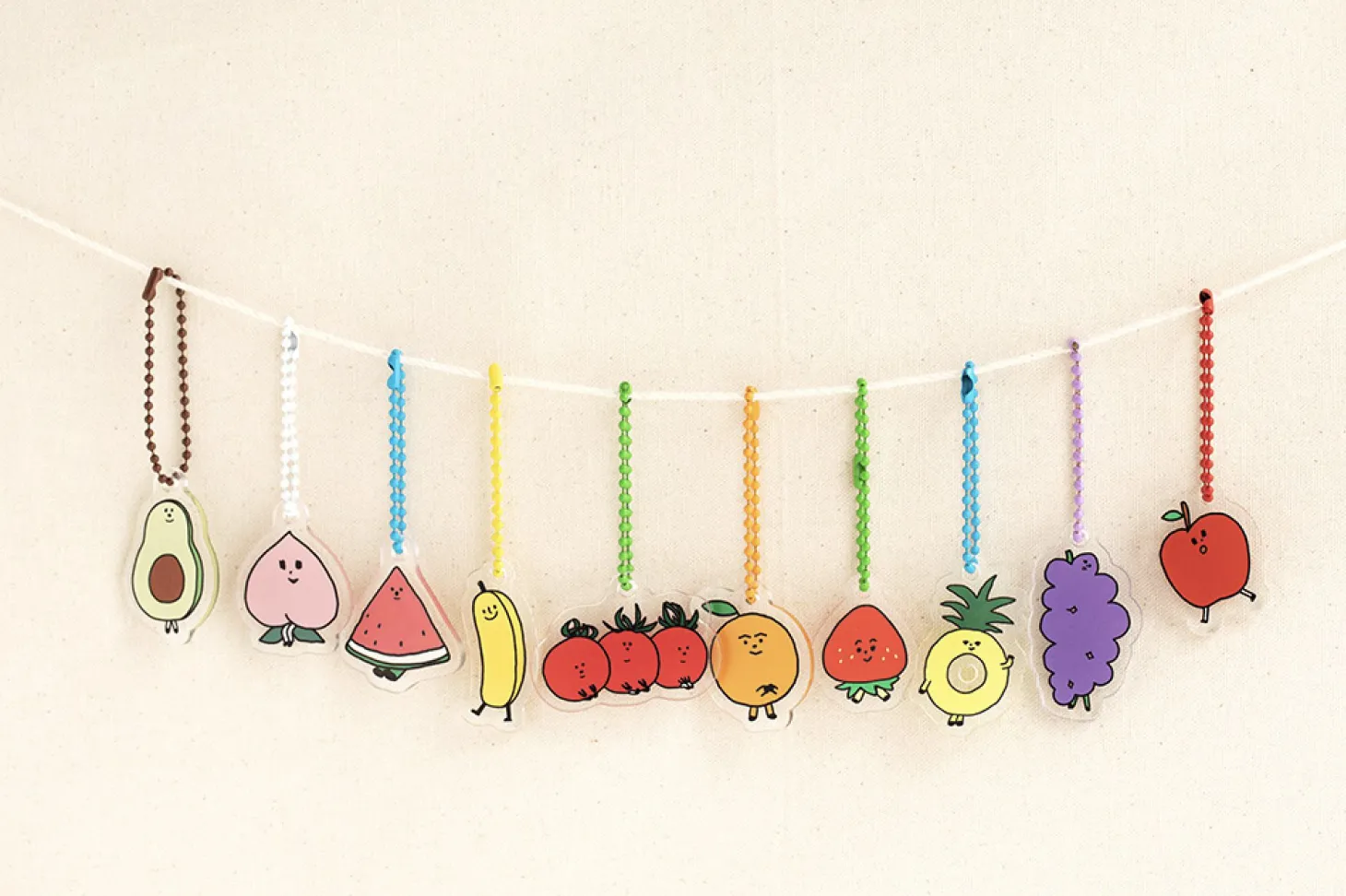 JAM JAM Fruit Ball Chain