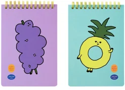 JAM JAM Fruit Colorful Spiral Notebook