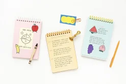 JAM JAM Fruit Colorful Spiral Notebook
