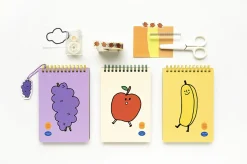 JAM JAM Fruit Colorful Spiral Notebook