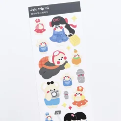 Jeju Travel Slim Sticker